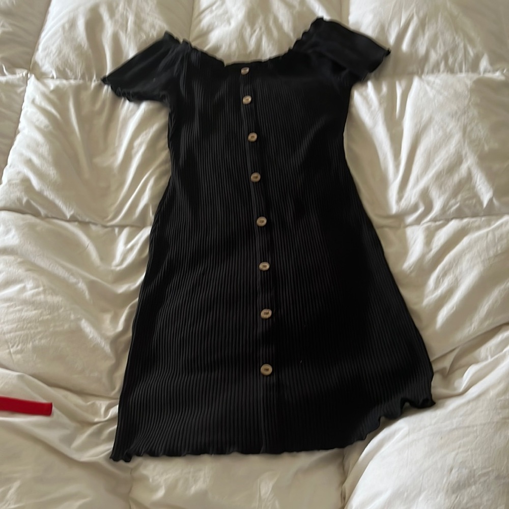 Black Off-Shoulder dress